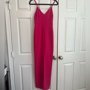 Bright pink Likely floor length dress